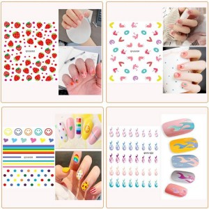 Por que os adesivos de nail art estão se tornando cada vez mais populares